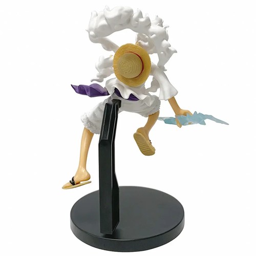 Anime ONE PIECE Figure Giocattolo 18cm Nika Monkey D Rufy Action Figure Bambole PVC - Foto 18 di 25