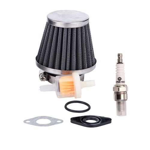 50cc 70cc 90cc 110cc 125cc ATV Dirt Bike Go Kart Carb Carburetor Air Filter Kit - Foto 5 di 5