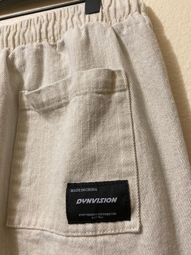 Dynvision Reconstruct Trend Herren Streetwear beige Cargo Joggerhose Gr. S/M - Bild 7 von 11