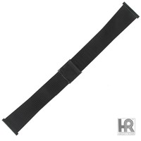 Hadley Roma Mb3808bl 20mm Black Pvd Thin Mesh Straight End Bracelet Watch on sale Hadley Roma Mb3808bl 20mm Black Pvd Thin Mesh Straight End Bracelet Watch on sale