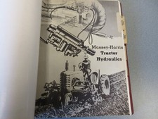 Massey Harris Tractor Hydraulic System Sales Sheets From Dealer Catalog 12 Page