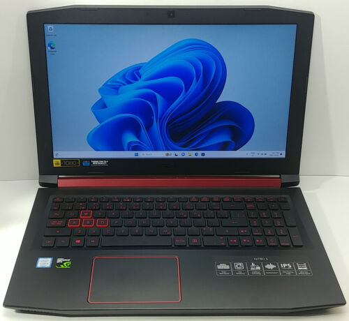 ACER Nitro 5  Gaming Laptop 15.6"  i5 8300H, AN515-53, 8GB, 1TB HDD, GTX 1050 - Picture 1 of 12