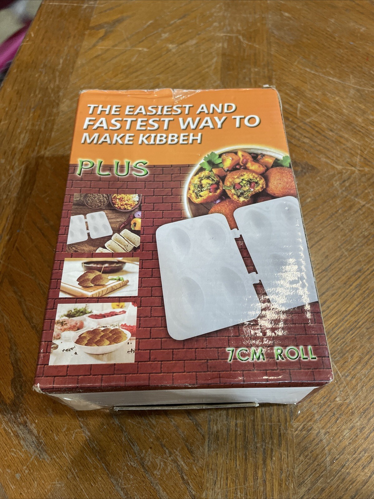Famorial Kibbeh Maker Mold, 7cm, 4 Grids Meatball Tool