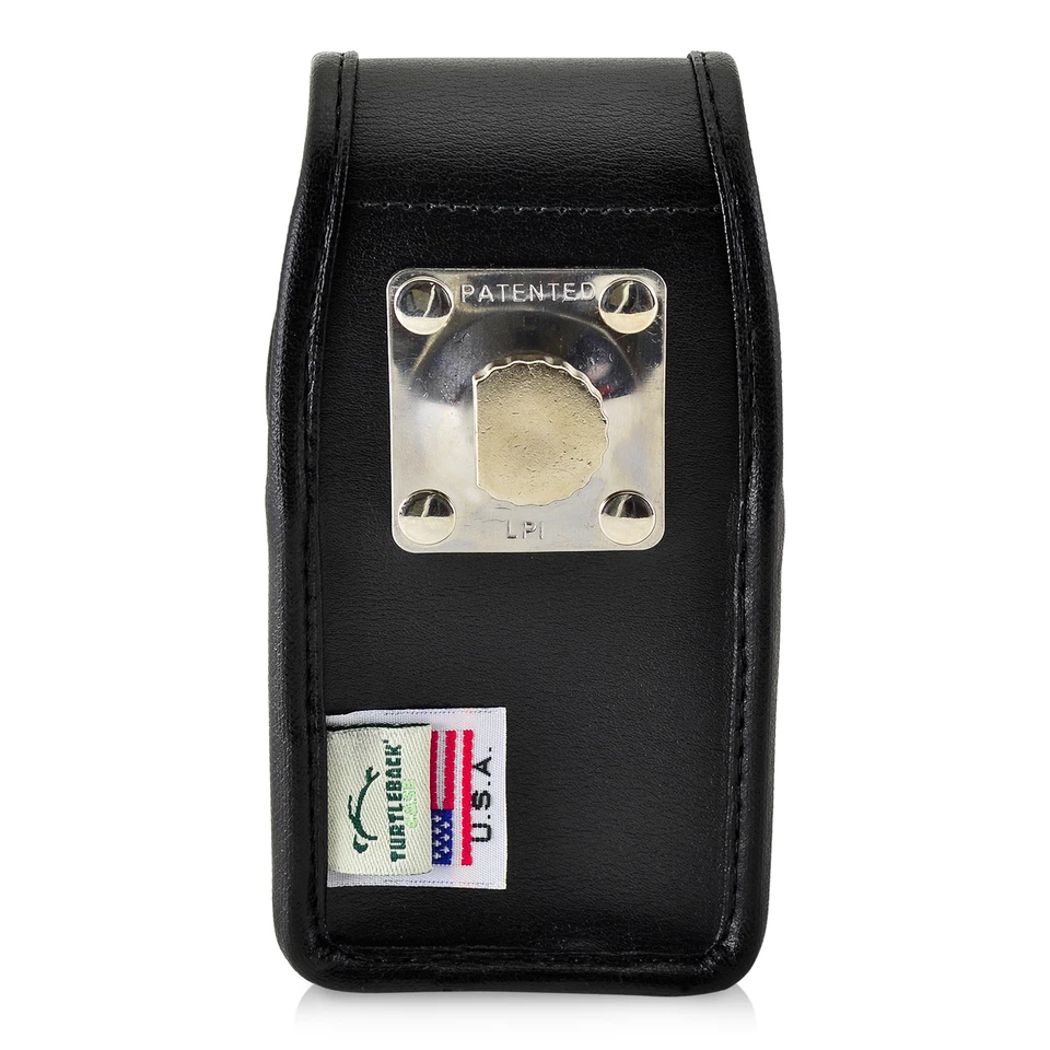 Bolsa de couro DuraXV LTE E4610 Verizon giratória ímã clipe cinto preto - Imagem 3 de 4