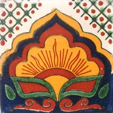 C014 Mexican Tile sample 4x4 inch, we combine shipping GET WHAT YOU NEED
