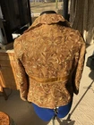 Giacca formale in pizzo oro Guipure $1 5k VALENTINO ITALY taglia 10