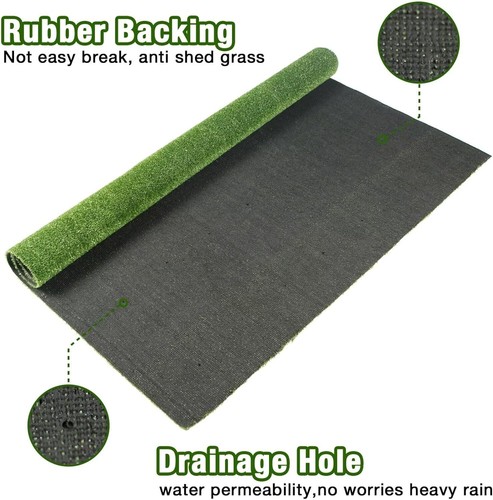 Grasauflage für Hund Große Größe - 2 Fuß x 6 Fuß Hund Töpfchentraining Rasen Indoor Outdoor - Bild 3 von 11