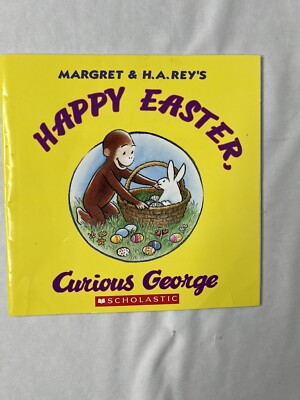 Happy Easter Curious George Book by Margret Rey, R. P. Anderson Paperback