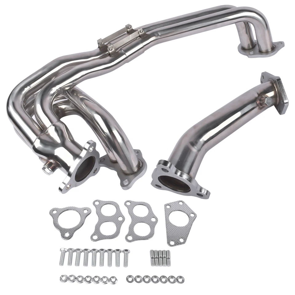 Stainless Header Kit for Subaru Impreza WRX / STI EJ205 EJ255 2002-2007 - Image 4 of 4