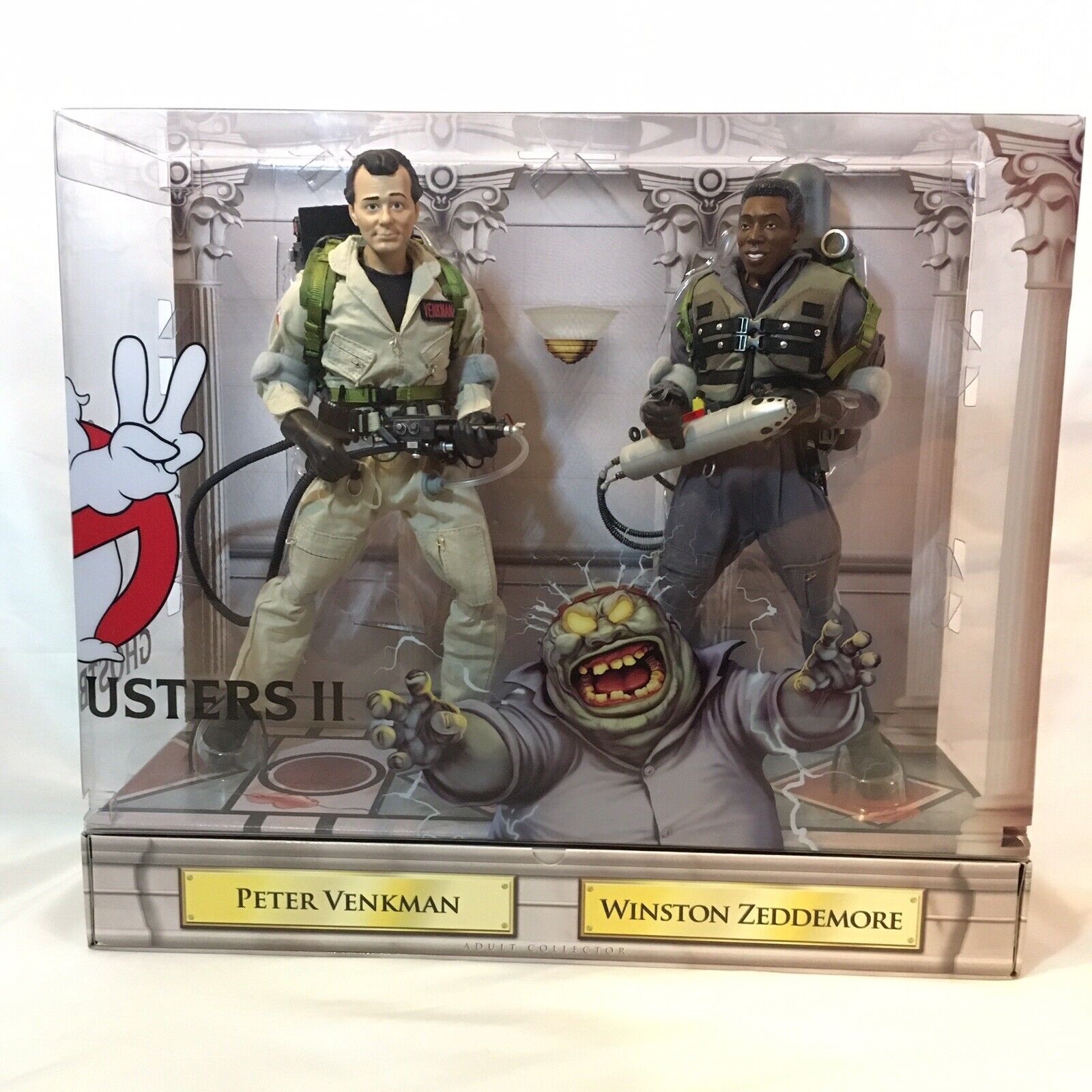 Ghostbusters 2 II 12” Mattel 2 Pack Peter Venkman & Winston Zeddemore NEW