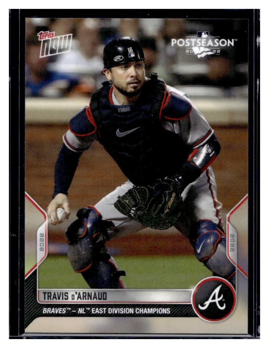 2022 Topps Now Postseason #PS-39 Travis d'Arnaud Base Card