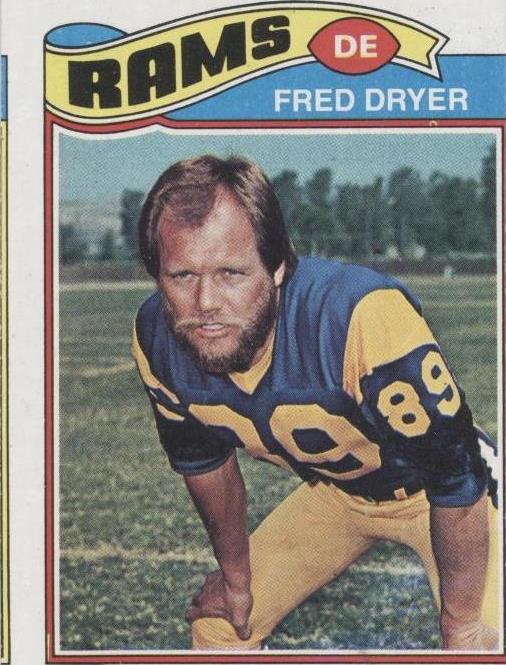1977 Topps Fred Dryer #513 - 1 of 2