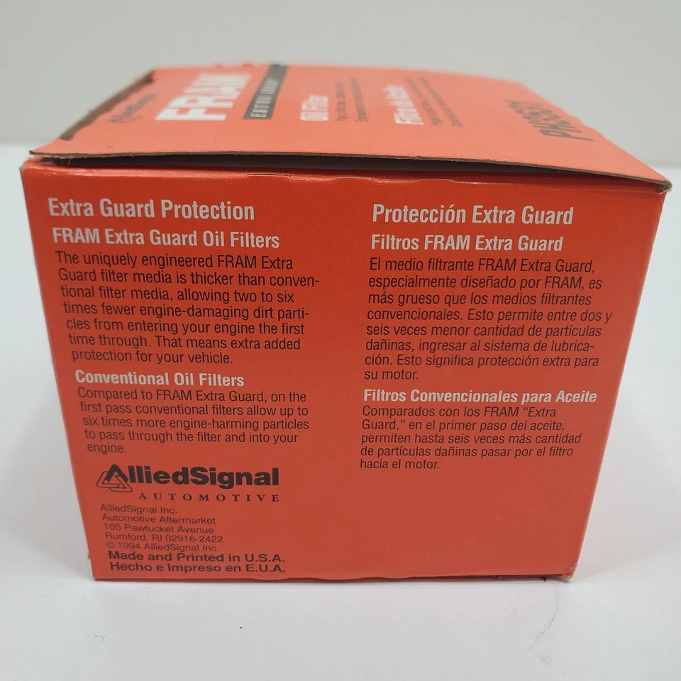 FRAM Extra Guard PH3531 Spin-On Oil Filters 10,000 Miles NIB Honda Acura Foto 2 de 4