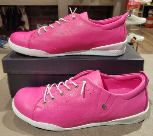 Andrea Conti Sneaker Pink Leder UVP 89,95 - Bild 10 von 14
