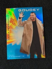 2021 Upper Deck Goodwin Champions Goudey Rainbow Blue Paul Bissonnette #G4