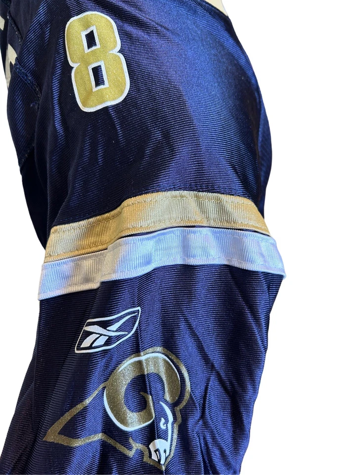 Camiseta Reebok St Louis Rams Sam Bradford #8 NFL Fútbol OnField Mujer Talla XL Foto 4 de 4