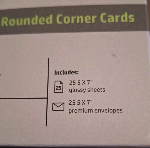 HP Card And Invitation Kit Glossy Photo Cards With Premium Envelopes - Picture 2 of 11
