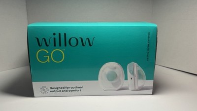 Willow Go Wearable Double Electric Breast Pump Kit Cord-Free OPEN BOX