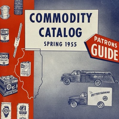 1955 Illinois Farm Supply Co. Commodity Catalog Patrons Guide Cambridge Illinois
