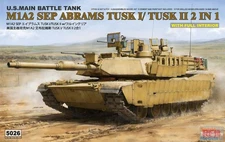 RFMRM5026 1:35 Rye Field Model M1A2 SEP Abrams Tusk 1/TUSK 2 (2in1) with Full