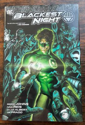 Blackest Night HC by Geoff Johns & Ivan Reis (2010, LIKE NEW) ISBN 9781401226930