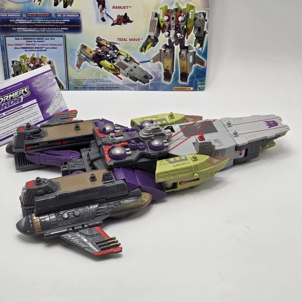 TIDAL WAVE Transformers Armada Complete With Instructions No Ramjet - Image 3 of 4