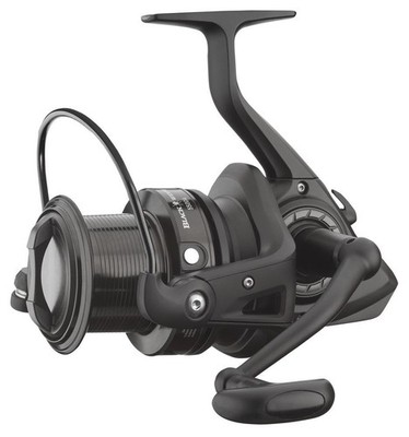 Daiwa Black Widow 5000 LDA Weitwurfrolle Big Pit Karpfenrolle konische Spule