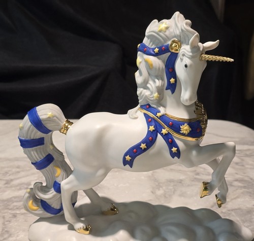 FIGURA UNICORNIO EDICIÓN LIMITADA EDICIÓN FINAL GALERÍAS LENOX PRINCETON. - Imagen 2 de 20