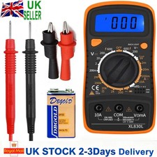 Professional Digital Multimeter Voltmeter Ohmmeter Ammeter Multi Tester Meter *