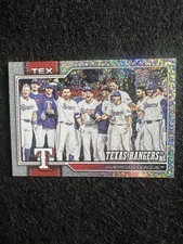 2026 Topps Series 1 Texas Rangers Glitter Foil Team Card #258