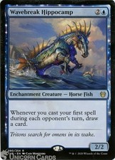 Wavebreak Hippocamp Rare Mint MTG Card :: Challenger Decks 2020 ::