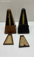 Pair of Maelzel Mechanical Metronomes