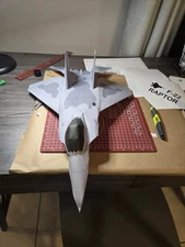 F 22 Raptor Paper craft ready to assemble, PDF file, cut and paste parts