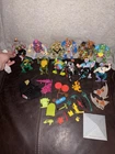 VTG Playmates Teenage Mutant Ninja Turtles Lot 12 figures accessories parts