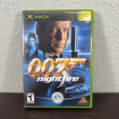 Vtg EA Games 2002 James Bond 007 Nightfire Video Game For Microsoft Xbox NTSC