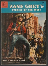 Dell Zane Grey's STORIES OF THE WEST No. 36 1958 FN
