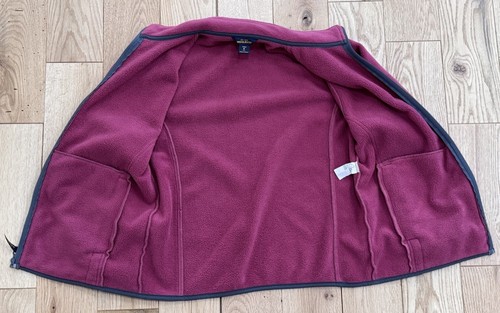 Woolrich Full Zip Fleece Jacket 15465 Women's Size Medium - Mulberry Rose - VTG - Picture 6 of 8