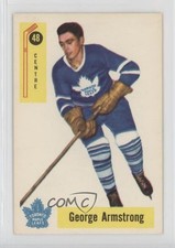 1958-59 Parkhurst George Armstrong #48 HOF wy5