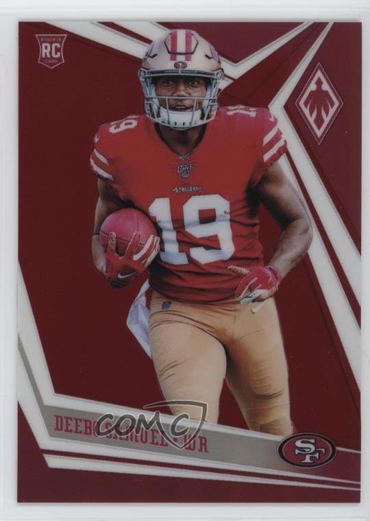 2019 Panini Phoenix Rookies Red 158/299 Deebo Samuel #113 Rookie RC 0a3