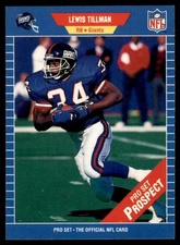 1989 Pro Set - Lewis Tillman #547 (RC)
