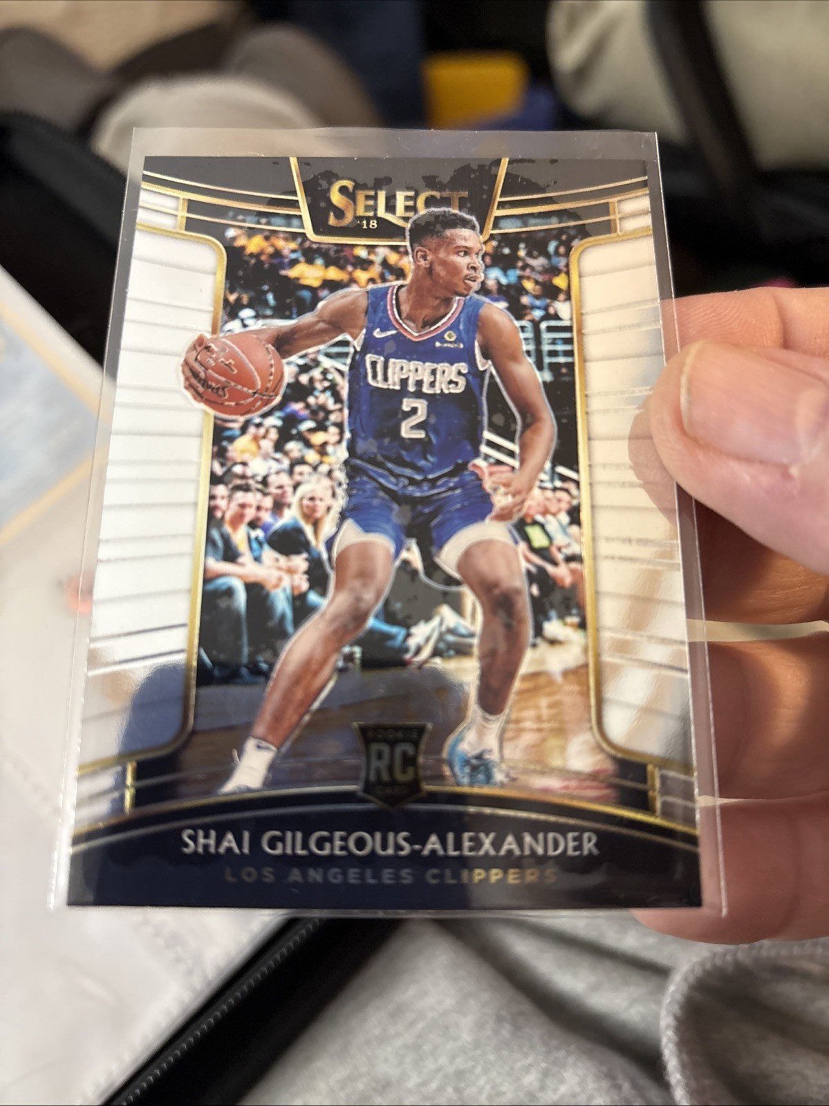 2018-19 Panini Select - Concourse Level Shai Gilgeous-Alexander #7 Rookie C137