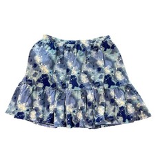 Lands End Girls Skort Moonst Blue Galaxy Size Girls XL