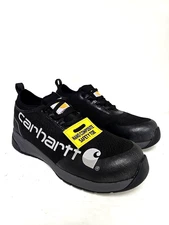Carhartt Men's Force Nano Composite Toe Work Shoe Black Gray Size 13M