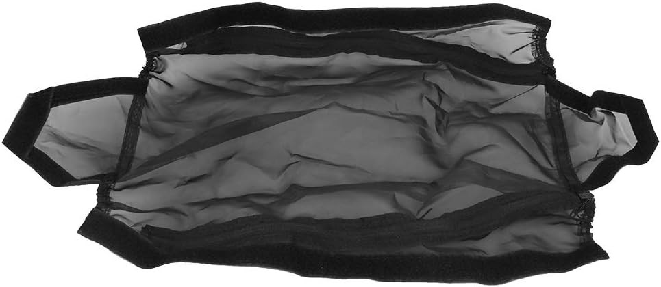 Tbest Chassis Dust Cover, Nylon Mesh Resistant RC black 