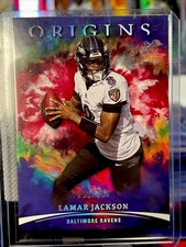 2021 Panini Origins LAMAR JACKSON 211/299  Ravens Color Match 🔥 #7