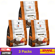 3 X DXN Lingzhi Coffee 3 in 1 Ganoderma Reishi Instant Classic Cafe 20 sachets