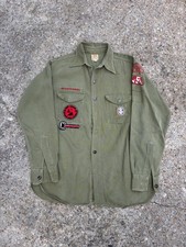 True Vintage 1954 Boy Scouts Shirt w Patches Canton GA (Atlanta Area)