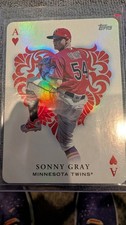 2023 Topps Series 1 - All Aces Sonny Gray #AA-14 Red /10 Purple Back