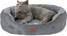 Dog Beds for Small Dogs - round Cat Beds for Indoor Cats, Washable Pet Bed for P
