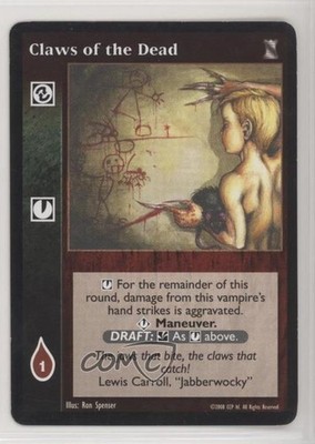 2008 Vampire: The Eternal Struggle - Keepers of Tradition Claws of the Dead